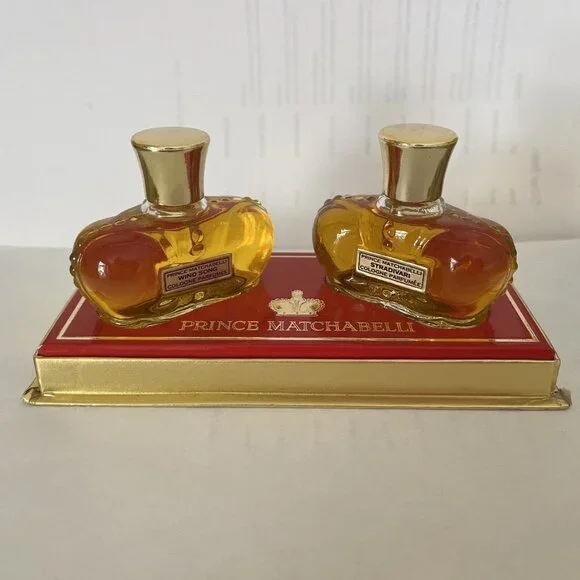 Prince Matchabelli Stradivari Perfume & Wind Song Perfume Cologne Duet VINTAGE - Picture 10 of 12